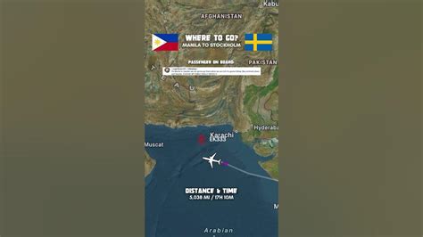 manila to stockholm